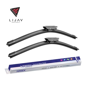Spazzola Tergicristallo Morbida LIJAY per Coupé, Struttura Senza Telaio, 26+14 Pollici, Nera, per <span class=keywords><strong>Captur</strong></span>, in Gomma Naturale - Product Image 3