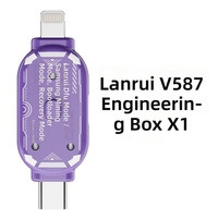 Boîtier d'ingénierie Lanrui V587 pour iPhone : Mode de récupération DFU, téléchargement, réparation du système en un clic, correction de la boucle de démarrage