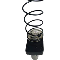 Poussoir spiral en acier à ressort 82B pour distributeur automatique de boissons, revêtement noir