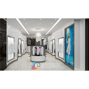 Xiamen Yiree Roue Présentoirs Rack Au Détail Vêtements Fer Rak Gondole Supermarché Pour Philippines - Product Image 4