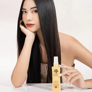 Arganmidas produk perawatan rambut profesional, minyak Argan organik Anti keriting melembabkan kontrol nyata semprotan rambut untuk rambut