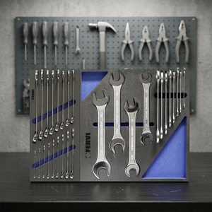 Ensemble complet de chariot FERVI avec clés et outils, capacité de 100 kg (6x25 kg-40 kg) - Product Image 3