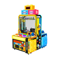 Machine de jeu d'arcade pour enfants à monnayeur, jeu de frappe au hamster et aux cafards, pour salle de jeux et parc d'attractions