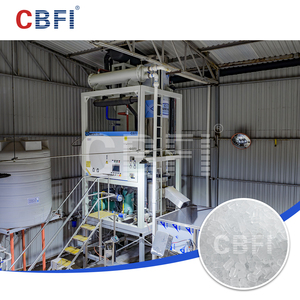 Planta de Hielo en Tubo Comestible Automática CBFI, Acero Inoxidable, Alta Fiabilidad, Larga <span class=keywords><strong>Vida</strong></span> Útil, Máquina Industrial de Hielo en Tubo de 30 Toneladas - Product Image 1