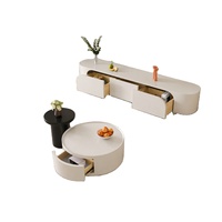 Meuble TV moderne de luxe, meuble TV flottant, meuble TV mural sur pied, meuble TV intelligent avec tiroirs de rangement, armoire combinée, meubles de salon