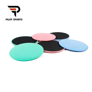 Pilote Sports Ab Exercice Plastique Hommes et Femmes Exercice Coulissant Fitness Gros Gliding Disc Core Sliders