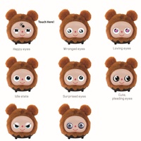 CuriPal Haut-parleur en peluche charmant, batterie 1500 mAh, forme mignonne, bords doux, couleur et taille personnalisables pour lecture audio sans fil à domicile