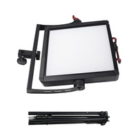 Kit d'éclairage vidéo professionnel à LED avec trépied pour studio de photographie