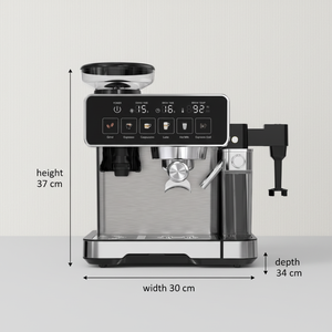 Macchina da <span class=keywords><strong>Caffè</strong></span> Semiautomatica PANCERKA con Montalatte Automatico, Preparazione One-Touch <span class=keywords><strong>e</strong></span> Schiuma Cremosa per Uso Domestico, Ufficio <span class=keywords><strong>e</strong></span> Feste - Product Image 6