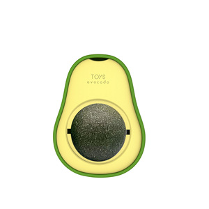 Juguete giratorio de catnip con forma de aguacate para gatos, tamaño mediano, diseño giratorio, bola de menta natural pura - Product Image 5