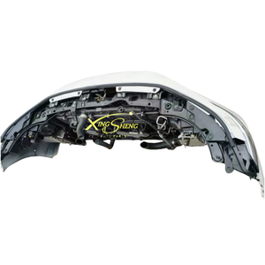 Para <span class=keywords><strong>Honda</strong></span> para <span class=keywords><strong>Civic</strong></span>, parachoques delantero completo y rejilla, capó de rejilla de radiador equipado con faros, parachoques de coche, producto - Product Image 5