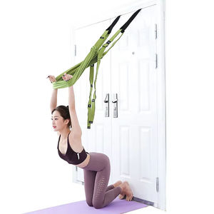 Correa de estiramiento de piernas ZJ con anclaje para puerta, entrenador de flexibilidad, asistencia para arqueos para danza, yoga aéreo, <span class=keywords><strong>ballet</strong></span> y ejercicio. - Product Image 2
