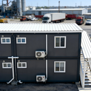 Maisons préfabriquées PTH, campements de travail à grande échelle, résistants aux intempéries, faible entretien, maisons conteneurs, logements du personnel, projet - Product Image 2