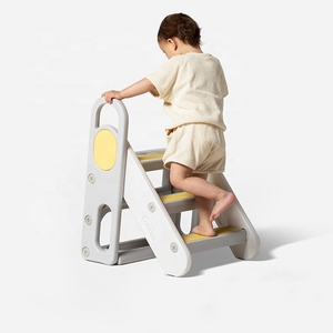 Chaise pliable moderne <span class=keywords><strong>et</strong></span> simple avec triple accoudoir pour bébé Tabouret en plastique double transformable Différents styles disponibles - Product Image 1