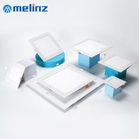 Meinz — panneau lumineux Led blanc neutre encastrable, rond ou carré, lumière chaude, disponible en 3, 6, 9, 12, 15, 18 ou 24 W, livraison gratuite
