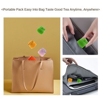 Thé vert en poudre lyophilisé, saveurs variées, pour boissons instantanées, café à extraction à froid, eau minérale, boisson portable