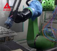 Robot de peinture automobile articulé à 6 axes antidéflagrant ATEX avec moteur de boîte de vitesses pour pulvérisation de carrosserie, pare-chocs et panneaux de porte