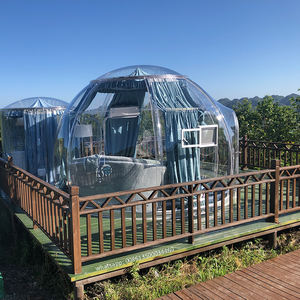 2022 nouveau restaurant extérieur PC Transparent Polycarbonate clair Igloo verre dôme géodésique tente de fournisseur - Product Image 2