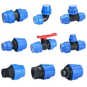Raccords coudés en <span class=keywords><strong>polyéthylène</strong></span> haute pression Pn16, raccords en T et raccords à compression en PEHD pour système d'irrigation agricole - Product Image 2