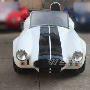Venta Popular de Auto Deportivo Clásico Mini Eléctrico Blanco, Vehículo Turístico Retro Vintage, Auto Clásico - Product Image 3