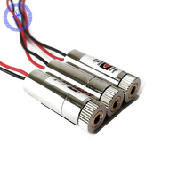 Kelas Industri 520nm 10 MW 3-5V Disesuaikan Garis Hijau Laser Modul