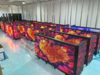 P2.5 GOB Écran LED portable et pliable pour table de DJ, façade de scène, mur vidéo pour discothèque, scène de club musical, événements