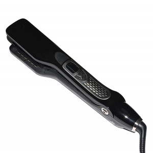 Lisseur à vapeur professionnel, plaques en céramique infrarouges, chauffe rapide, vapeur puissante, anti-frisottis pour tous types de cheveux - Product Image 1