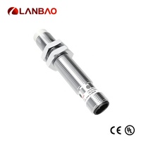 LANBAO Sensor jarak dekat DC 3 kawat PNP NC induktif dengan sertifikasi CE