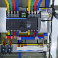 Meygo Industrial Power Gabinete de control de bajo voltaje Caja de distribución de metal con interruptor de transferencia Equipo de caja de alimentación