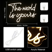Dropshipping d'enseigne au néon personnalisée lettres mots Business Logo signe décoration LED Flex enseignes au néon pour mariage maison fête événements jeu