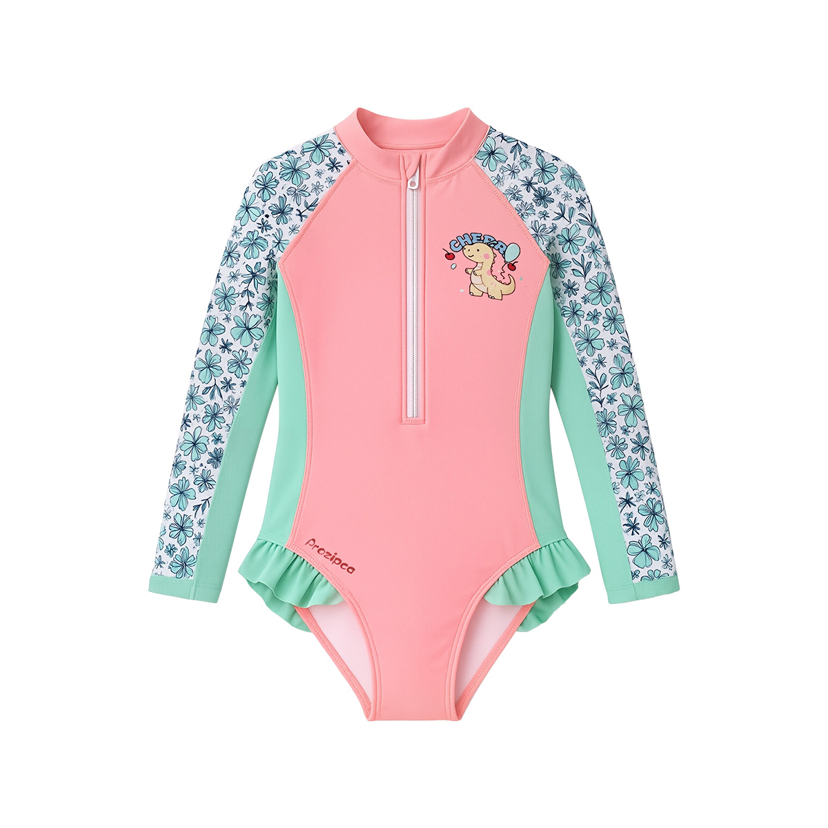 Floral - Sleeved Pink & Mint
