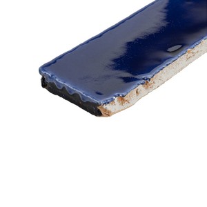 Piastrelle Vitri Cobalt 5x15 cm smaltate con bordi irregolari per pareti e pavimenti - Product Image 2