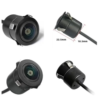 18.5mm caché HD CMOS Vision nocturne caméra de recul de voiture AHD 720P vue avant et arrière montage encastré Genre aide à l'inversion de voiture