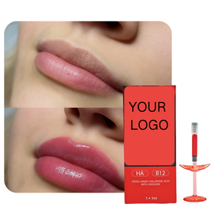 Filler Labbra Rosso da 1ml con Vitamina B12 e <span class=keywords><strong>Acido</strong></span> <span class=keywords><strong>Ialuronico</strong></span> per Labbra Naturalmente Morbide, Voluminose e Luminose - Product Image 3