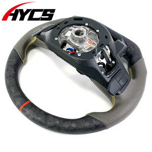 Volante deportivo personalizado de fibra de carbono Real para Chevrolet GMC Yukon Sierra EV GMC Canyon, mejora Interior del coche, compatible con calefacción - Product Image 6