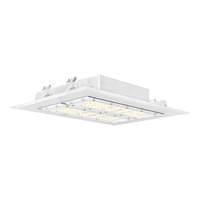 Plafonnier LED 90W/120W/150W pour auvent, étanche IP65, garantie 5 ans, pour stations-service, CRI élevé 70, réglable