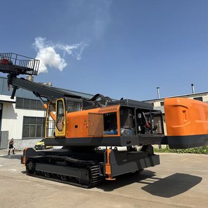 Pompa di Perforazione Cingolata Shenghong con Motore Diesel ad Alto Sollevamento, Braccio Telescopico per Protezione Pendenze, Profondità Massima 70m, Motore da 55KW - Product Image 4