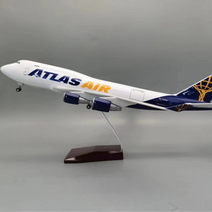 Новогодняя Новинка, Подарочная Шкала 1:150, 47 см, B747, атлас, авиация из смолы, самолет - Product Image 6