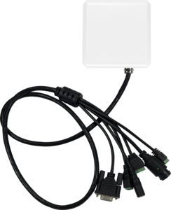 6dBi siêu tần số cao (UHF) tất cả trong một đầu đọc <span class=keywords><strong>RFID</strong></span> công suất cao tầm xa thụ động nhóm đọc được làm bằng vật liệu ABS bền - Product Image 6