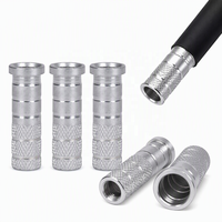 Pointes de flèche HT Factory pour tir à l'arc, insert de 6,2 mm pour flèches en carbone, à visser, 100 grains, pointes de tir pour arc classique, en plastique