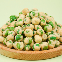 Vente en gros de haricots verts rôtis à saveur de fromage-Délicieux mélange de collation comestible enrobé, torréfaction professionnelle de haricots pour stock en vrac