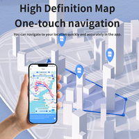Traceur intelligent compact sans fil pour AirTag, dispositif de suivi anti-perte pour iOS et Android, localisateur de clés facile à utiliser