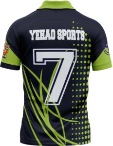 Maillot de sport pour hommes, ensemble molletonné personnalisé, en polyester sublimation, design équipe, vente en gros - Product Image 2