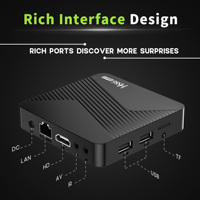 Suministro de Fábrica HS86 Mini 13 Android TV Box RK3528 2.4G/5G Wifi Dual con Control Remoto por Voz BT Reproductor Multimedia Venta al por Mayor
