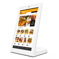 Pantalla Vertical de 10,1 pulgadas en forma de L POE Android Tablet 10 pulgadas táctil capacitiva de escritorio pantalla de señalización Digital tableta Android