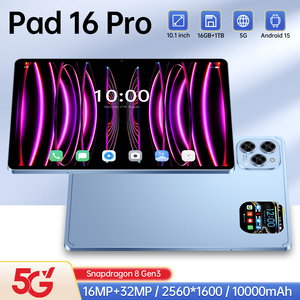 New 10.1" Education Tablet PC <strong>Pad</strong> 16 Pro 16GB+1TB Octa Core Processor Front Camera Professional Keyboard Android 15 GSM <strong>3G</strong> Wi-Fi - Product Image 4