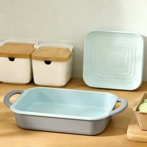 ถาดอบขนมปังซิลิโคนคุณภาพสูง เกรดอาหาร ใช้ซ้ำได้ สำหรับหม้อทอดไร้น้ำมัน อุปกรณ์เสริมสำหรับการอบในครัว - Product Image 2