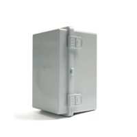 Boîte de distribution électrique étanche IP66 en ABS avec charnières, certifiée CE, 400x300x170, pour extérieur, plage de température