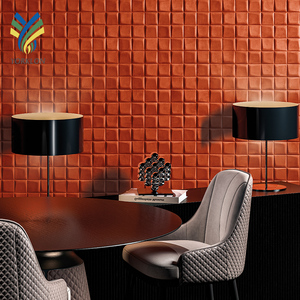 Studio 3D 5D <span class=keywords><strong>papier</strong></span> <span class=keywords><strong>peint</strong></span> imperméable et insonorisant, tapisserie texturée en velours gaufré, mousse <span class=keywords><strong>acoustique</strong></span>, <span class=keywords><strong>papier</strong></span> <span class=keywords><strong>peint</strong></span> de luxe en daim - Product Image 3