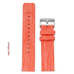 Lionorm toptan iki parçalı 18mm 20mm 22mm Denim kumaş Fitbit <span class=keywords><strong>Versa</strong></span> için akıllı saat kayış naylon hızlı bırakma saat kordonları - Product Image 5